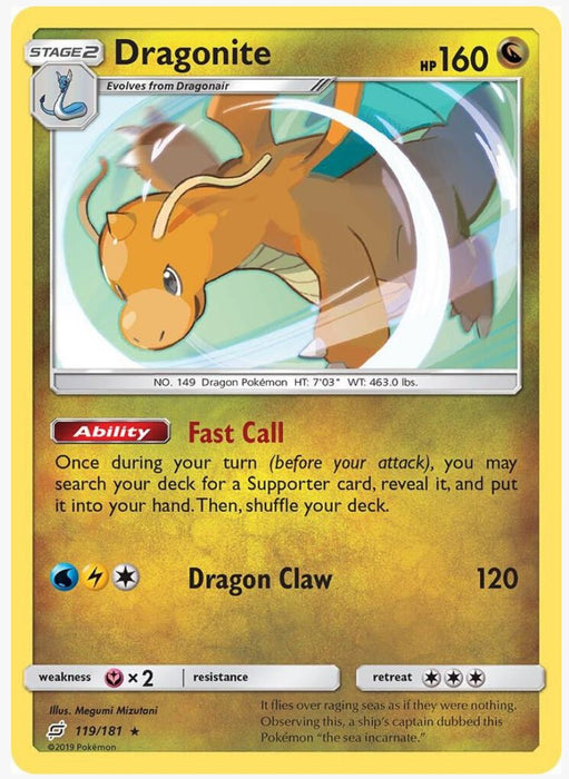 Dragonite 119/181 - SM - Team Up (SM9)