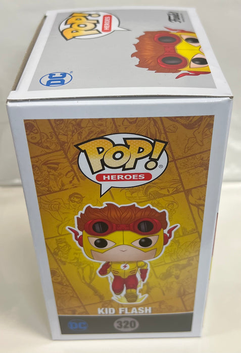 Kid Flash #320 (Hot Topic Exclusive) (Glow Chase) - With Box - Funko Pop