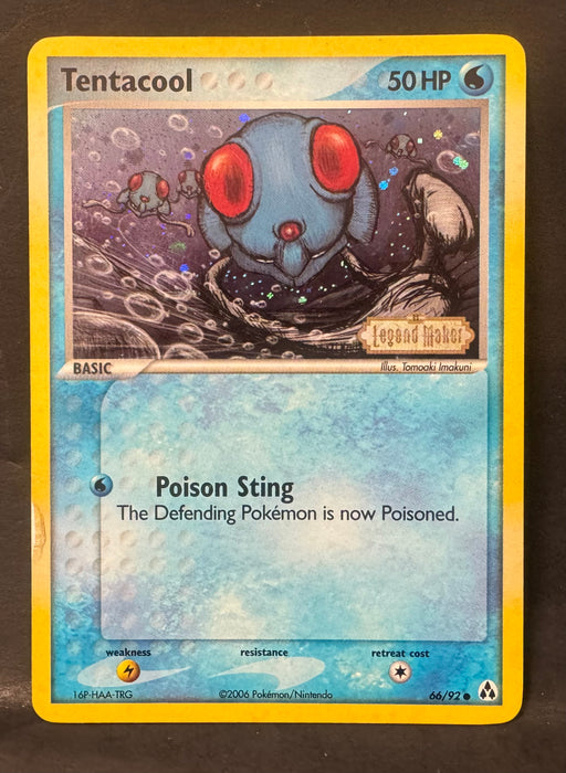 Tentacool 66/92 Promo Stamped - Legend Maker (LM) - Lightly Played