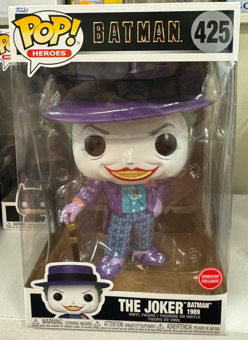 Batman: The Joker Batman 1989 #425 (Jumbo) (GameStop Exclusive) - With Box - Funko Pop