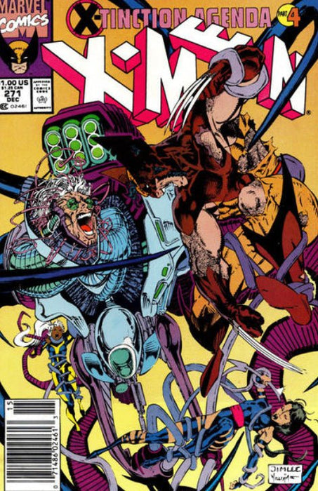 The Uncanny X-Men #271 Newsstand Edition (1990)