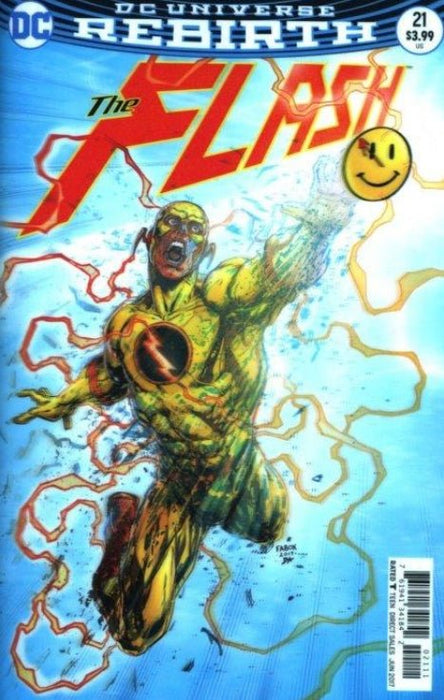 The Flash #21 Lenticular Cover (2017)