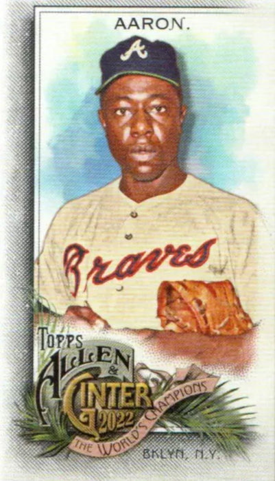 2022 Topps Allen & Ginter Hank Aaron #45 (Mini)