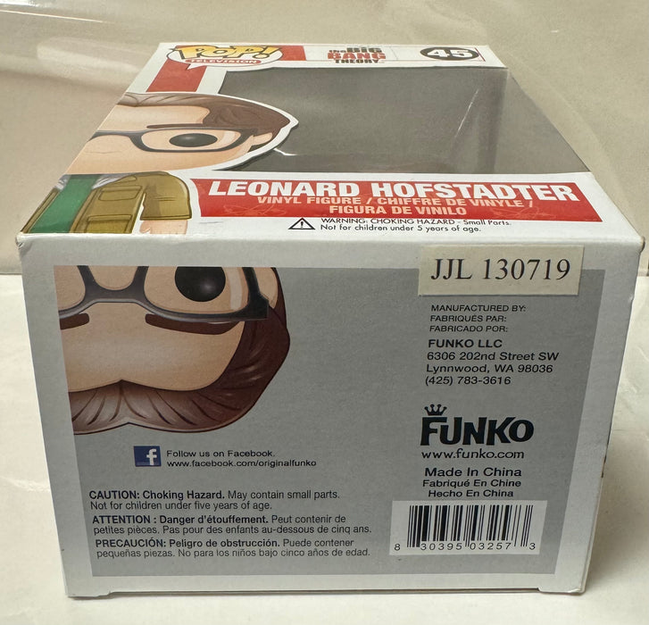 The Big Bang Theory: Leonard Hofstadter #45 - In Box - Funko Pop