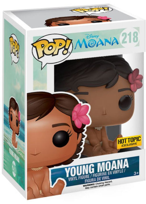 Disney Moana: Young Moana #218 (Hot Topic Exclusive) - With Box - Funko Pop