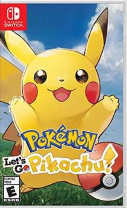 Pokemon: Let’s Go, Pikachu!                Nintendo Switch