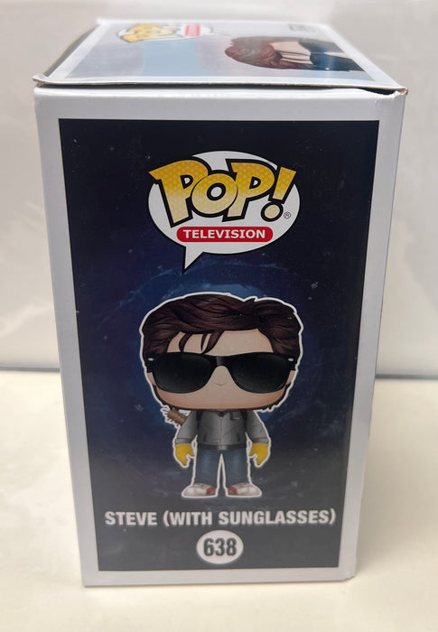 Stranger Things: Steve (With Sunglasses) #638 - With Box - Funko Pop