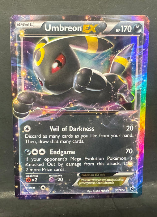 Umbreon EX 55/124 - XY - Fates Collide (FCO) - Near Mint