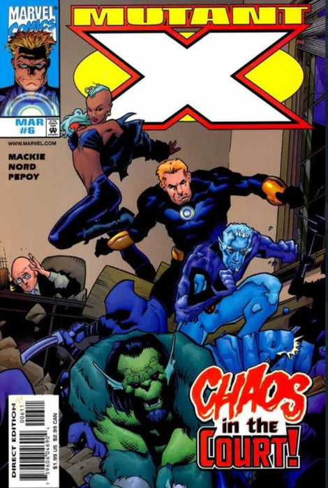 Mutant X #6 (1999)