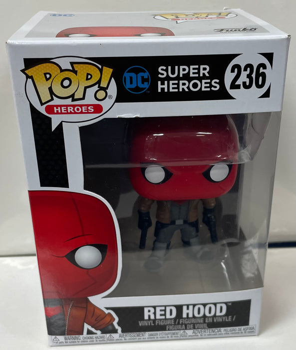 DC Super Heroes: Red Hood #236 - With Box - Funko Pop