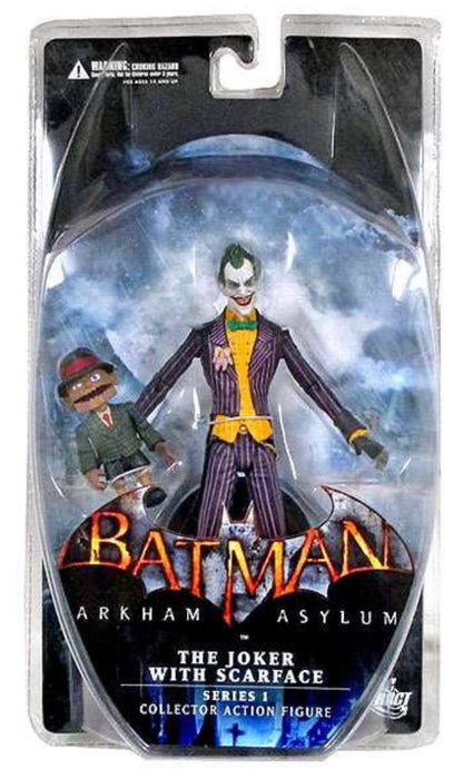 Batman Arkham Asylum The Joker With Scarface Series 1 - Toys And Collectibles