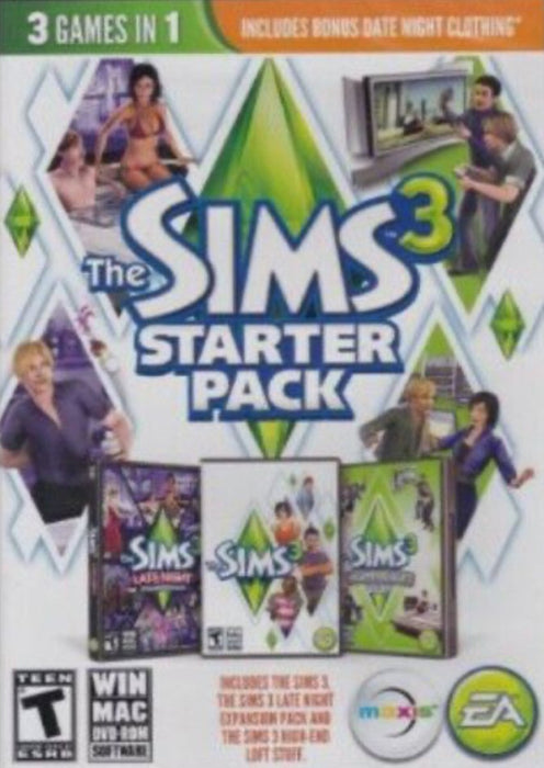 The Sims 3 Starter Pack - (CIB) (PC)