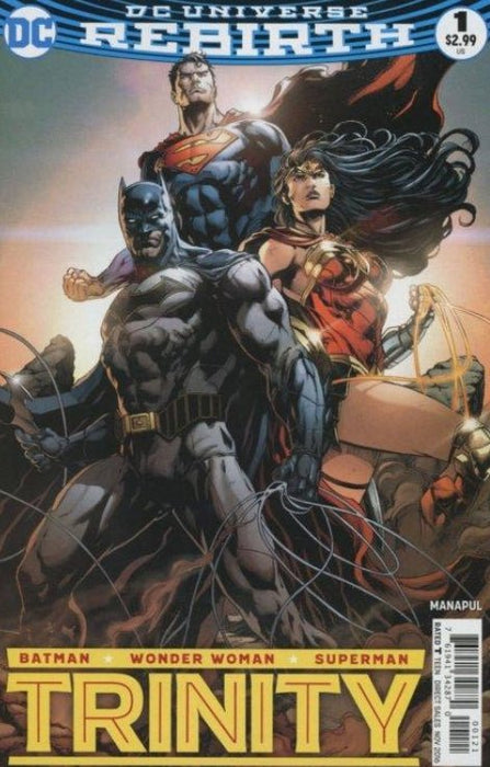 Trinity #1 Variant Cover (2016)