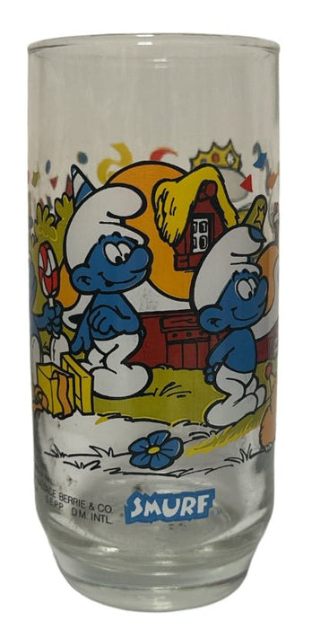 1983 Smurfette Glass Cup - Pre-Owned - Homegoods