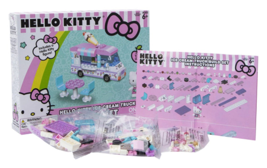 Sanrio Hello Kitty Ice Cream Truck Build Set (New) - Toys