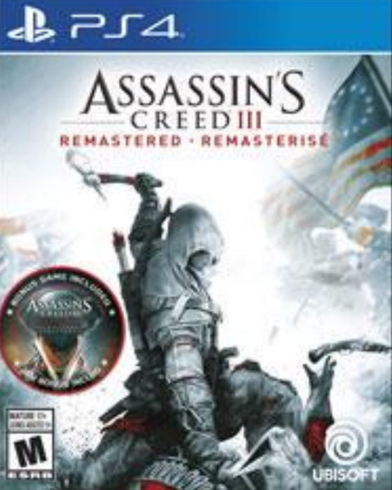 Assassin Creed III Remastered                         PlayStation 4