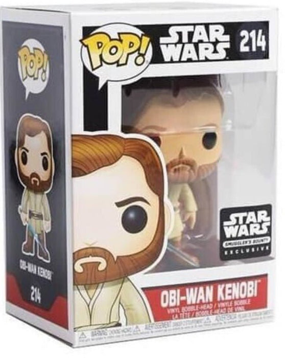 Star Wars: Obi-Wan Kenobi #214 (Star Wars Smuggler’s Bounty Exclusive) - With Box - Funko Pop