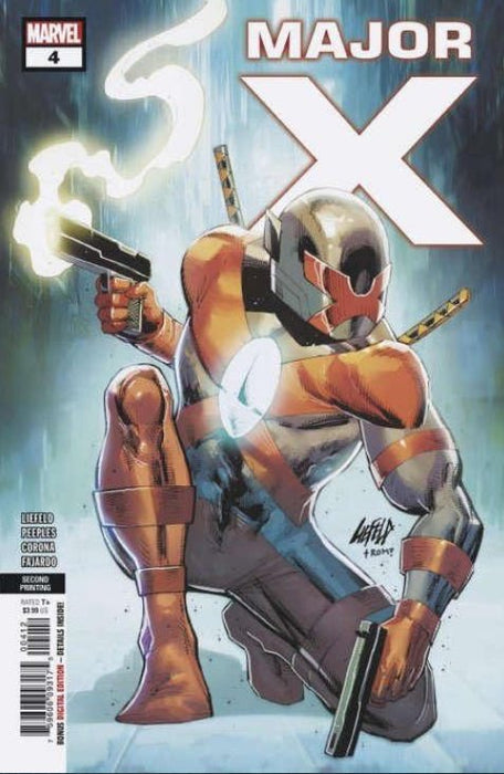 Major X #4 Second Print Cover (2019)