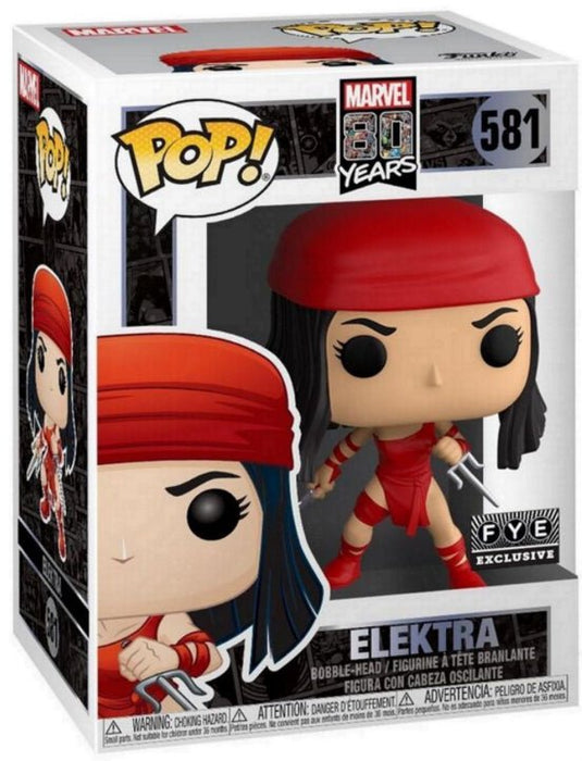 Marvel: Elektra #581 (FYE Exclusive) - With Box - Funko Pop