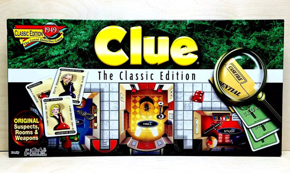 Clue The Classic Edition 1949 Retro (2016) - Pre-Owned - Board Games