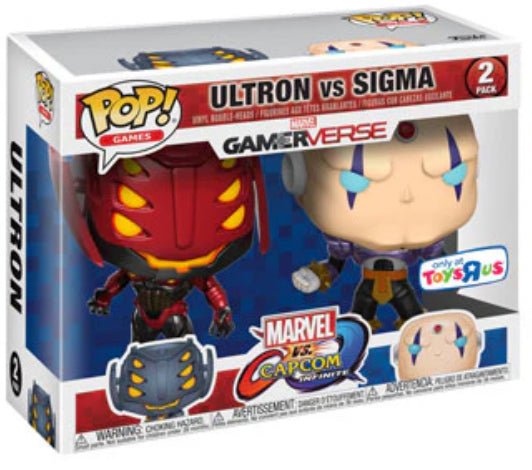 Marvel Vs Capcom: Ultron VS Sigma (Toys R Us Exclusive) - In Box - Funko Pop