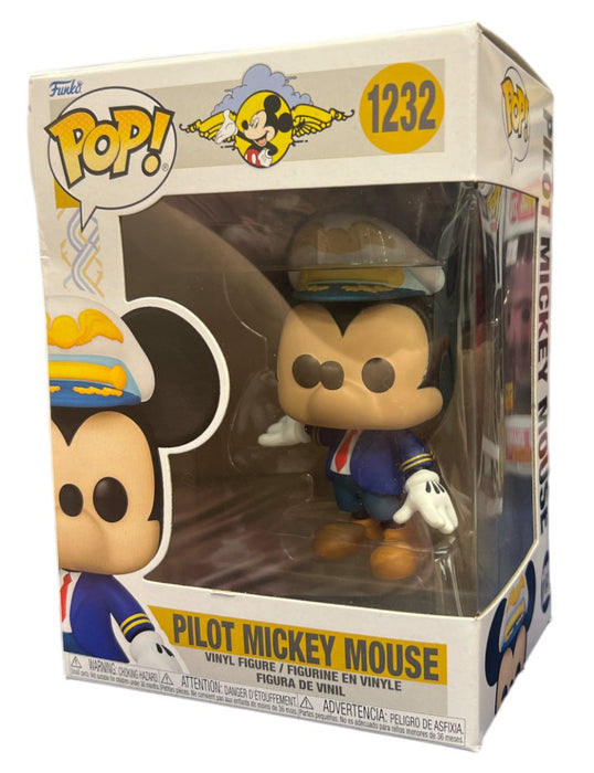 Mickey Mouse: Pilot Mickey Mouse #1232 - With Box - Funko Pop