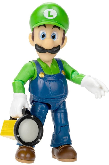 The Super Mario Bros. Movie: Luigi Figure with Flashlight Accessory Series 1 (New) - Toys