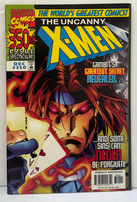 The Uncanny X-Men #350 Regular Cover (1997) - 9.6 Near Mint