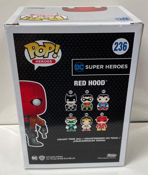 DC Super Heroes: Red Hood #236 - With Box - Funko Pop