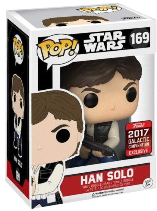 Star Wars: Han Solo (2017 Galactic Convention Exclusive) #169 - With Box - Funko Pop