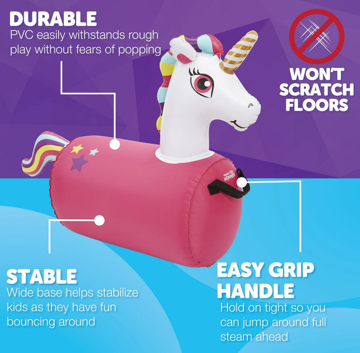 Waddle Hip Hoppers! Pink Unicorn - New - Toys