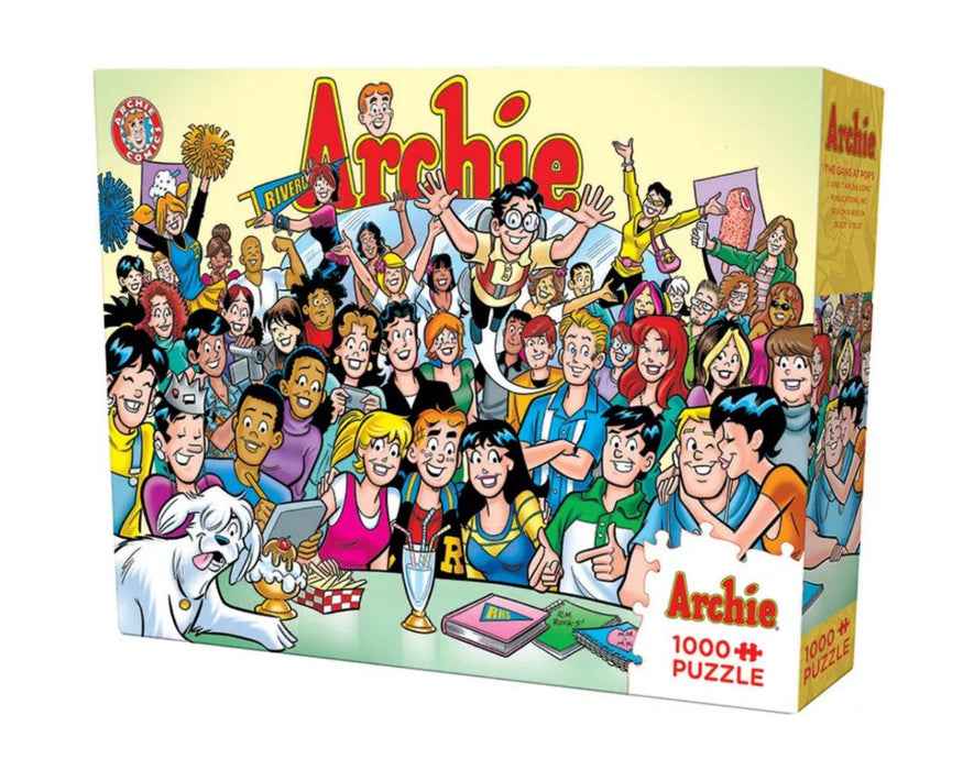 Archie Comics - The Gang at Pop's Puzzle: 1000 Pcs - New - Puzzle