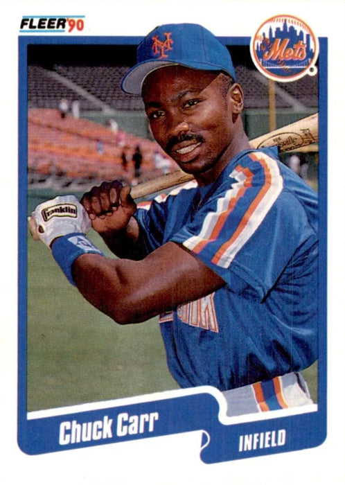 1990 Fleer Update Chuck Carr #U-34