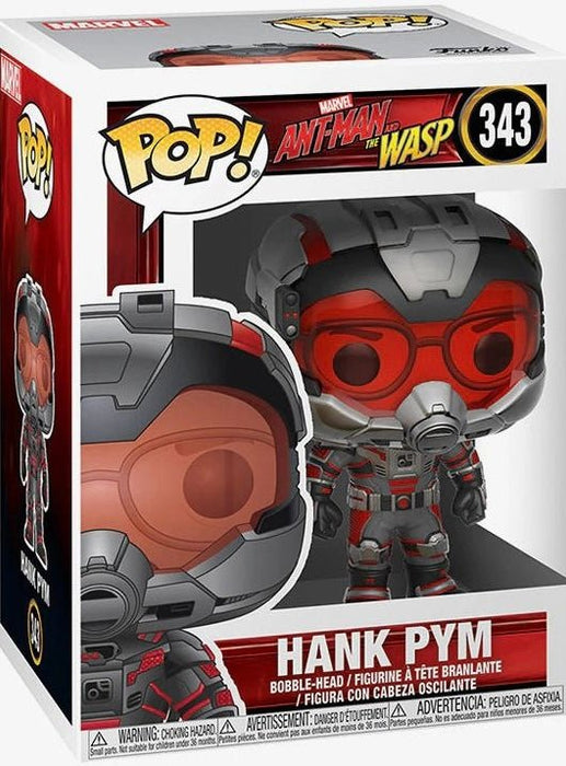 Marvel Antman And The Wasp: Hank Pym #343 - With Box - Funko Pop