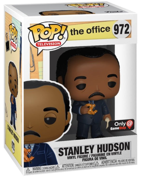 The Office: Stanley Hudson #972 (GameStop Exclusive) - With Box - Funko Pop