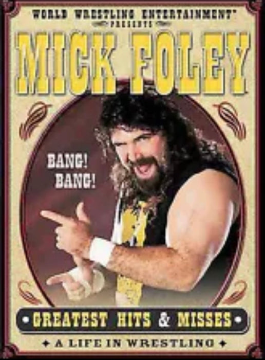 WWE Mick Foley: Greatest Hits Misses (2004 2-Disc Set) - Used