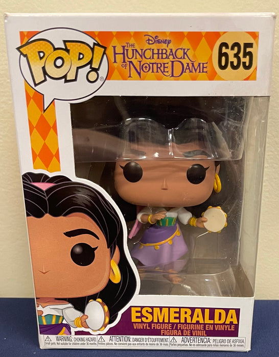 Disney The Hunchback Of Notre Dame: Esmeralda #635 - In Box - Funko Pop