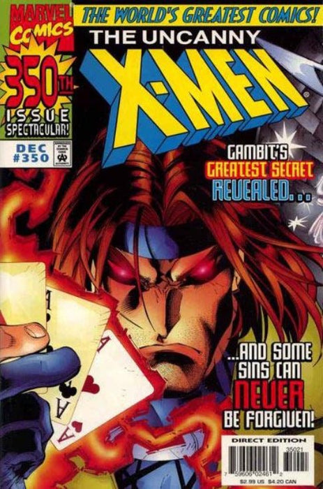 The Uncanny X-Men #350 Regular Cover (1997) - 9.6 Near Mint