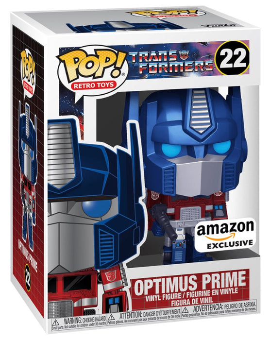 Transformers: Optimus Prime #22 (Amazon Exclusive) - With Box - Funko Pop