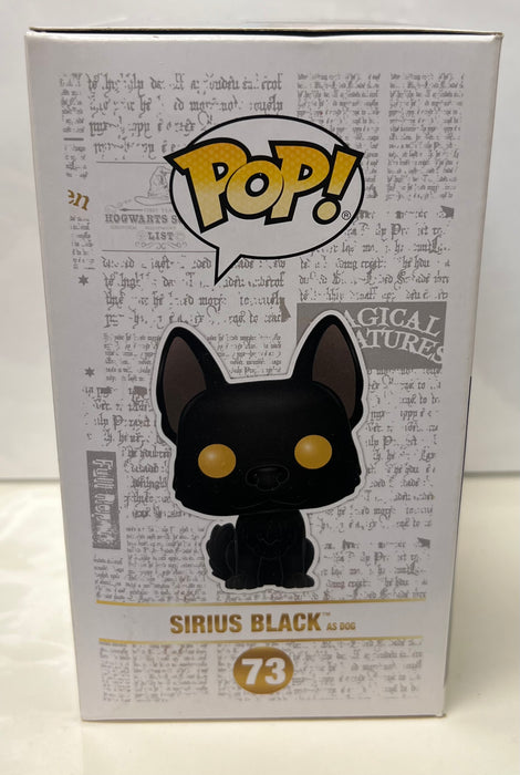 Harry Potter: Sirius Black As Dog #73 (Flocked) (Hot Topic Exclusive) - With Box - Funko Pop