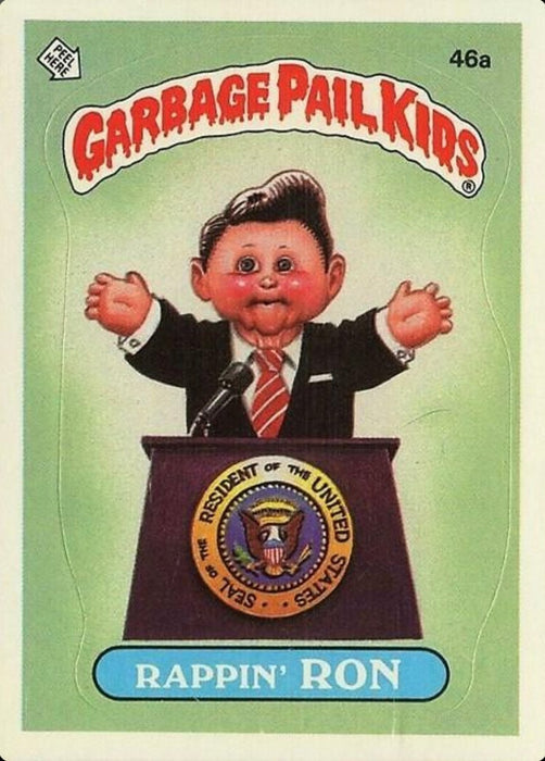 Rappin’ RON #46a 1985 - Garbage Pail Kids Singles