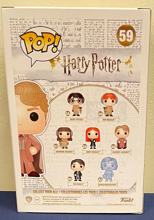 Harry Potter: Gilderoy Lockhart #59 (Barnes & Noble Exclusive) - With Box - Funko Pop