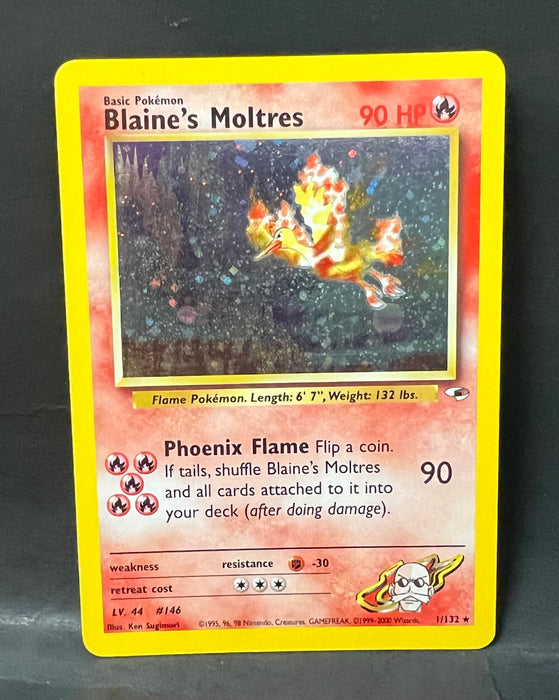 Blaine's Moltres 1/132 - Gym Heroes (G1) - Near Mint