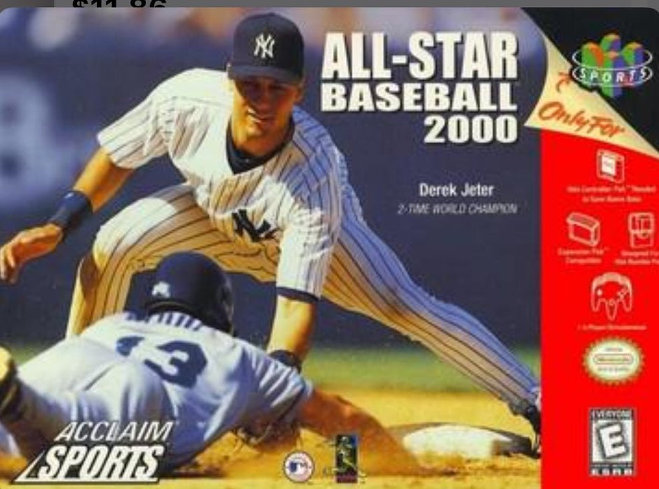 All Star Baseball 2000 - Cart Only - Nintendo 64