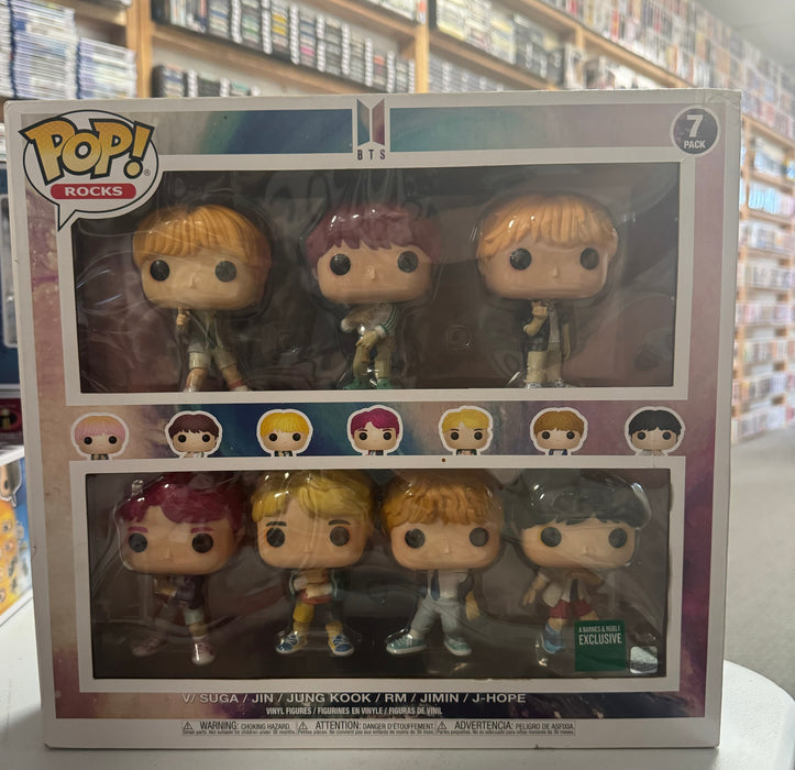 BTS: V / Suga / Jin / Jung Kook / RM / Jimin / J-Hope (Barnes & Noble Exclusive) - In Box - Funko Pop