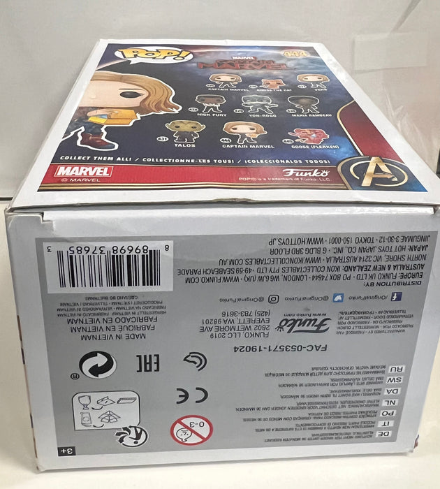 Marvel Captain Marvel: Captain Marvel #444 (Glows In The Dark) - In Box - Funko Pop