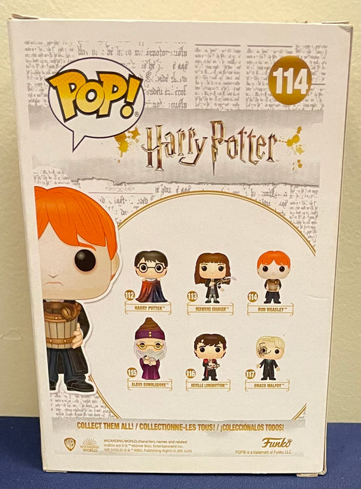 Harry Potter: Ron Weasley #114 - With Box - Funko Pop