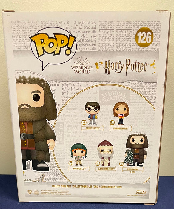 Harry Potter: Rubeus Hagrid #126 - With Box - Funko Pop