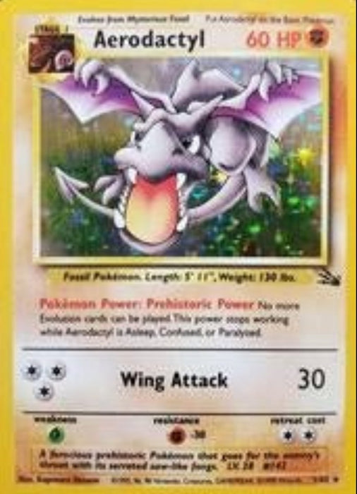 Aerodactyl 1/62 - Fossil - Near Mint