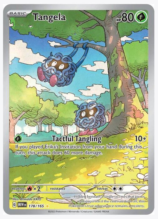 Tangela - 178/165 - SV: Scarlet & Violet 151 (MEW)